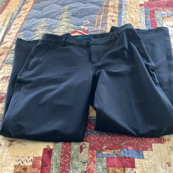 Eastern Mountain Sports empress soft shell women’s pants navy 8r hiking camping - Picture 9 of 9